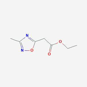 Ethyl 2-(3-methyl-1,2,4-oxadiazol-5-yl)acetate