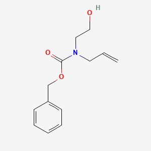 Benzyl allyl(2-hydroxyethyl)carbamate