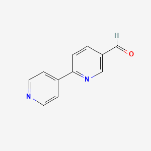 [2,4'-Bipyridine]-5-carbaldehyde