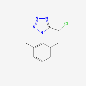 5-(chloromethyl)-1-(2,6-dimethylphenyl)-1H-1,2,3,4-tetrazole