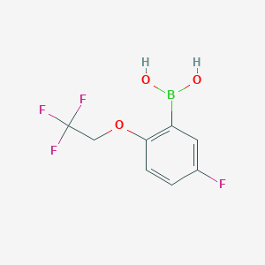5-Fluoro-2-(trifluoroethoxy)phenylboronic acid