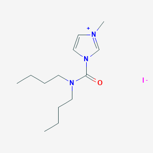 1-[(dibutylamino)carbonyl]-3-methyl-1H-imidazol-3-ium iodide