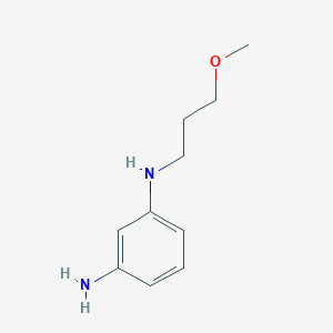 molecular formula C10H16N2O B1523064 N1-(3-Methoxypropyl)benzene-1,3-diamine CAS No. 1152561-69-7