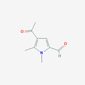 4-Acetyl-1,5-dimethyl-1H-pyrrole-2-carbaldehyde