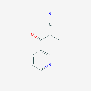 2-Methyl-3-oxo-3-(pyridin-3-yl)propanenitrile