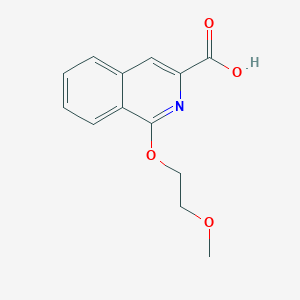 1-(2-Methoxyethoxy)isoquinoline-3-carboxylic acid