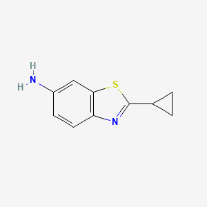 2-Cyclopropyl-1,3-benzothiazol-6-amine