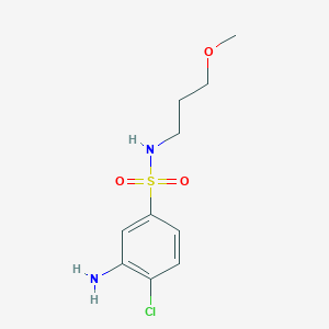 3-Amino-4-chloro-N-(3-methoxypropyl)-benzenesulfonamide