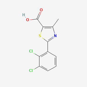 2-(2,3-Dichlorophenyl)-4-methyl-1,3-thiazole-5-carboxylic acid