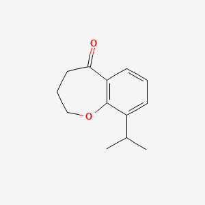 9-(Propan-2-yl)-2,3,4,5-tetrahydro-1-benzoxepin-5-one