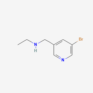N-((5-bromopyridin-3-yl)methyl)ethanamine