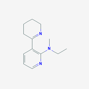 molecular formula C13H19N3 B15231013 N-Ethyl-N-methyl-3,4,5,6-tetrahydro-[2,3'-bipyridin]-2'-amine 