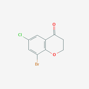8-bromo-6-chloro-2,3-dihydro-4H-chromen-4-one