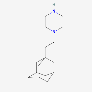1-[2-(Adamantan-1-YL)ethyl]piperazine