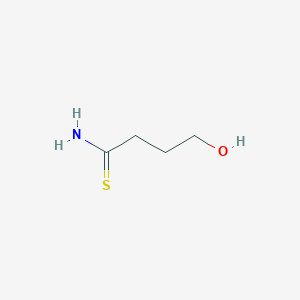 molecular formula C4H9NOS B1523114 4-Hydroxybutanethioamide CAS No. 936850-78-1