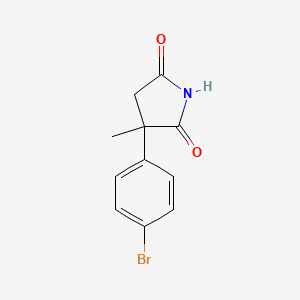 3-(4-Bromophenyl)-3-methylpyrrolidine-2,5-dione