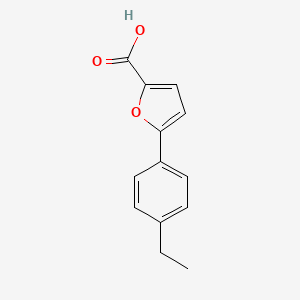 5-(4-Ethylphenyl)furan-2-carboxylic acid