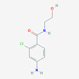 4-amino-2-chloro-N-(2-hydroxyethyl)benzamide
