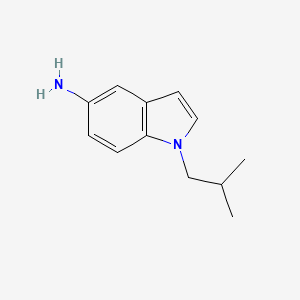 1-(2-methylpropyl)-1H-indol-5-amine