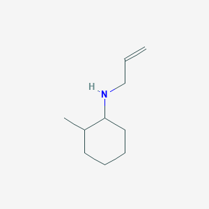 molecular formula C10H19N B15231483 N-Allyl-2-methylcyclohexan-1-amine 