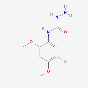 3-Amino-1-(5-chloro-2,4-dimethoxyphenyl)urea