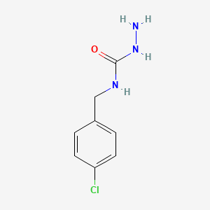 3-Amino-1-[(4-chlorophenyl)methyl]urea