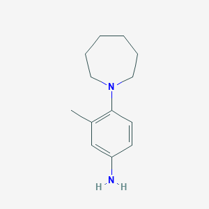 4-(1-Azepanyl)-3-methylaniline