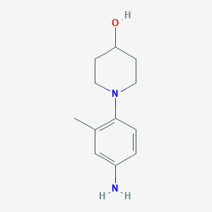 1-(4-Amino-2-methylphenyl)-4-piperidinol
