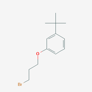 molecular formula C13H19BrO B1523221 1-(3-Bromopropoxy)-3-tert-butylbenzene CAS No. 1094702-92-7
