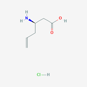 (R)-3-Aminohex-5-enoic acid hydrochloride