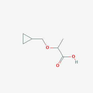 2-(Cyclopropylmethoxy)propanoic acid