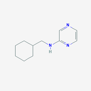 molecular formula C11H17N3 B1523237 N-(cyclohexylmethyl)pyrazin-2-amine CAS No. 1096894-08-4
