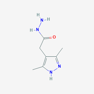 2-(3,5-Dimethyl-1H-pyrazol-4-yl)acetohydrazide