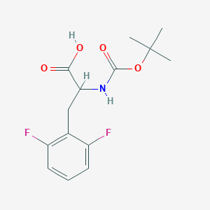 2-(Tert-butoxycarbonylamino)-3-(2,6-difluorophenyl)propanoic acid