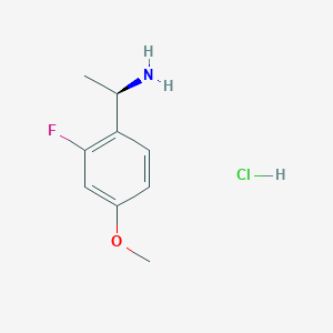 (R)-1-(2-Fluoro-4-methoxyphenyl)ethanamine hydrochloride