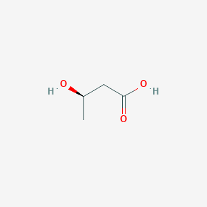molecular formula C4H8O3 B152325 (R)-3-Hydroxybutyric acid CAS No. 625-72-9