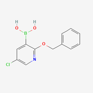 (2-(Benzyloxy)-5-chloropyridin-3-yl)boronic acid