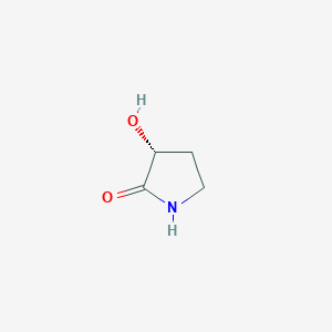 molecular formula C4H7NO2 B152327 (R)-3-Hydroxypyrrolidin-2-one CAS No. 77510-50-0