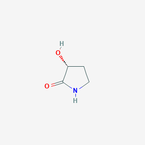 molecular formula C4H7NO2 B152327 (R)-3-羟基吡咯烷-2-酮 CAS No. 77510-50-0