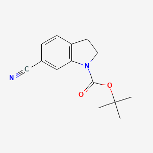 1-Boc-6-cyano-2,3-dihydro-indole