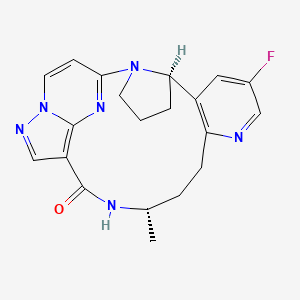 molecular formula C20H21FN6O B15232821 LOXO-195(3aR,10S) 