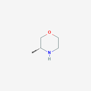molecular formula C5H11NO B152330 (R)-3-Methylmorpholine CAS No. 74572-04-6