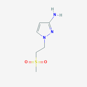 1-(2-methanesulfonylethyl)-1H-pyrazol-3-amine