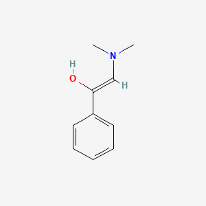 molecular formula C10H13NO B1523356 (Z)-2-(dimethylamino)-1-phenylethenol CAS No. 741627-19-0