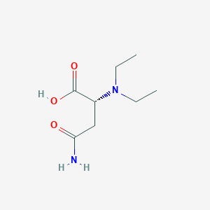 molecular formula C8H16N2O3 B15233691 Diethyl-D-asparagine 
