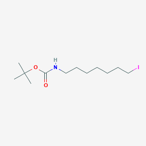 molecular formula C12H24INO2 B15233735 tert-Butyl 7-iodoheptylcarbamate 