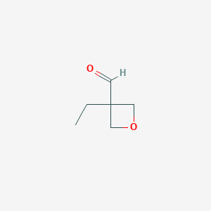 3-Ethyloxetane-3-carbaldehyde