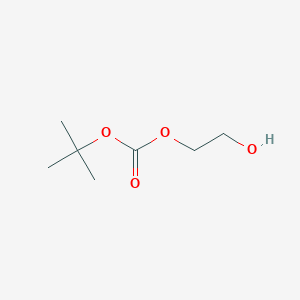 molecular formula C7H14O4 B15233842 Tert-butyl 2-hydroxyethyl carbonate 