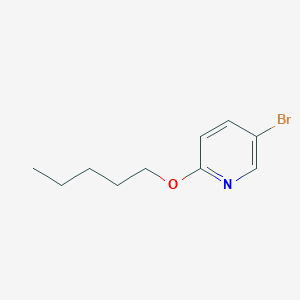 molecular formula C10H14BrNO B1523397 5-Bromo-2-(pentyloxy)pyridine CAS No. 179548-05-1