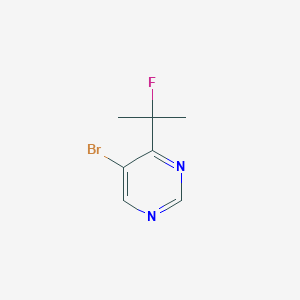 molecular formula C7H8BrFN2 B1523407 5-Bromo-4-(2-fluoropropan-2-yl)pyrimidine CAS No. 1823944-93-9